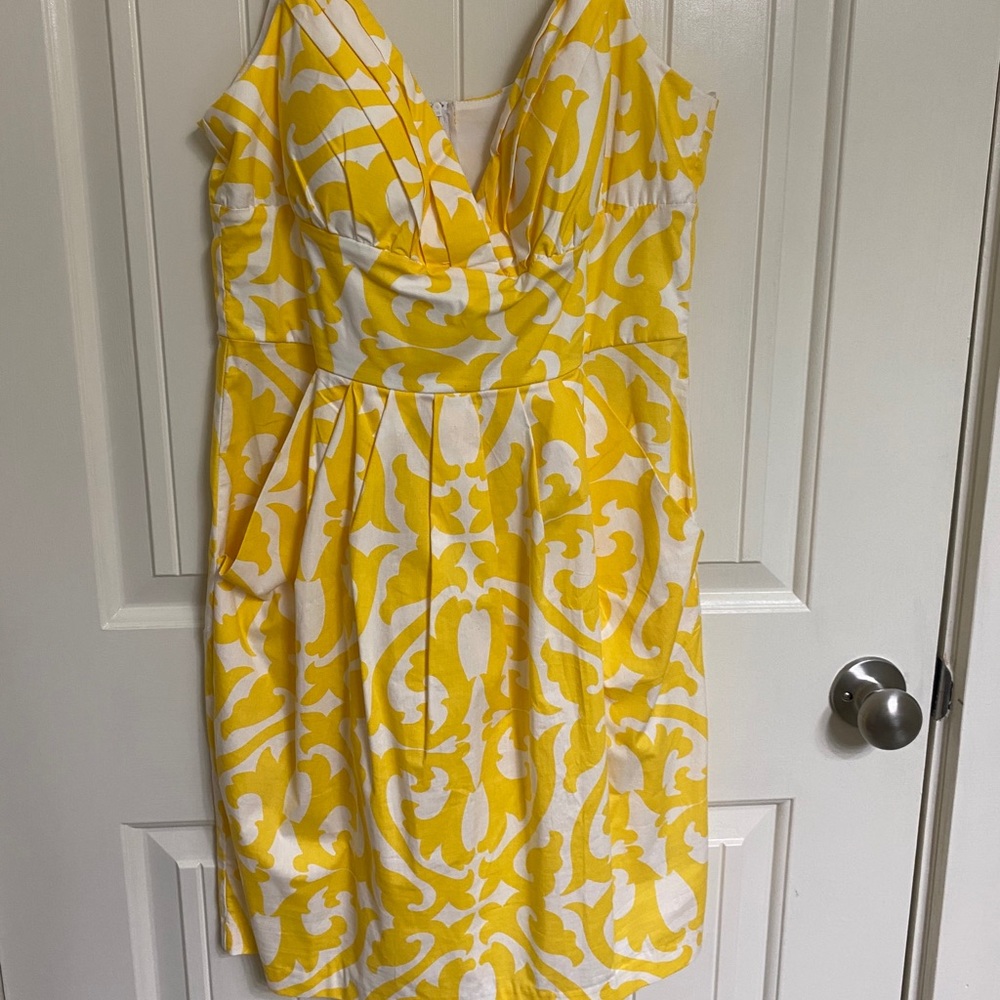 DressBarn Yellow Dress